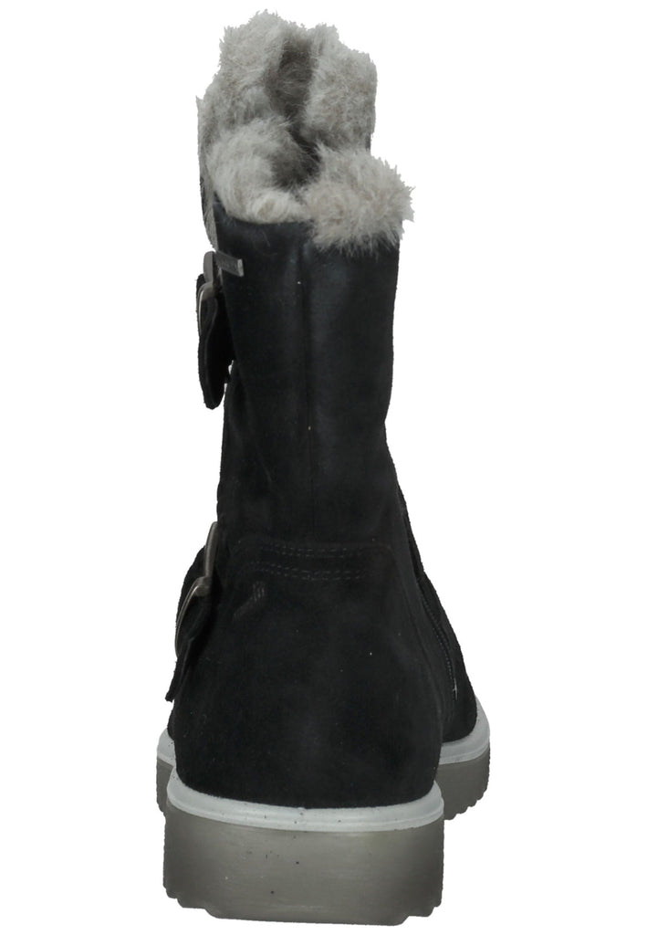 Superfit Stiefel Veloursleder Schwarz Warmfutter