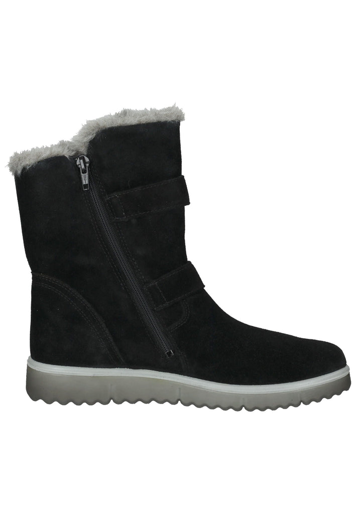 Superfit Stiefel Veloursleder Schwarz Warmfutter