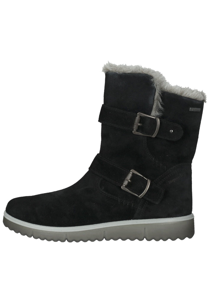 Superfit Stiefel Veloursleder Schwarz Warmfutter