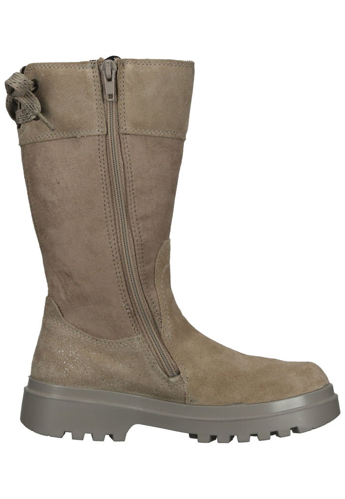 Superfit Stiefel Veloursleder/Textil Beige