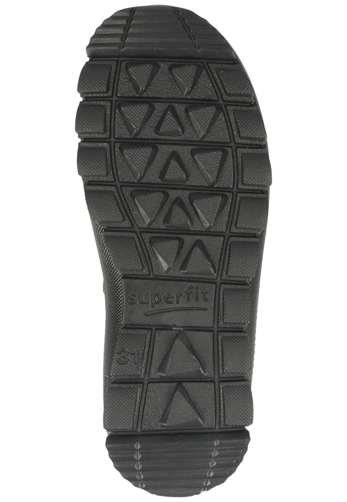 Superfit Stiefel Veloursleder/Textil Grau Warmfutter