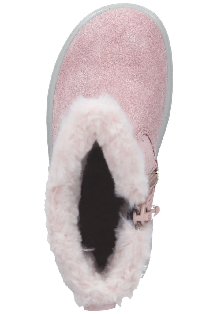 Superfit Stiefel Veloursleder/Textil Rosa Warmfutter