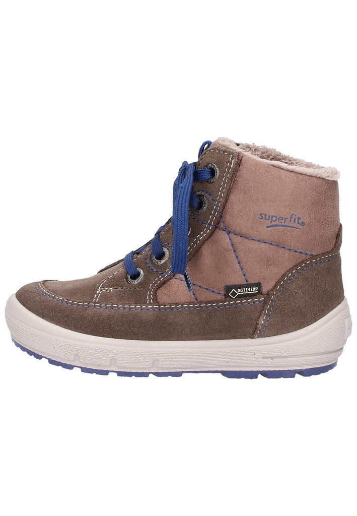 Superfit Stiefelette Leder/Textil Braun