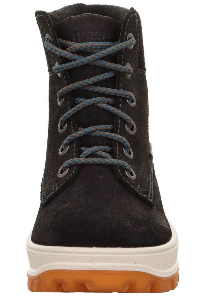 Superfit Stiefelette Leder/Textil Schwarz