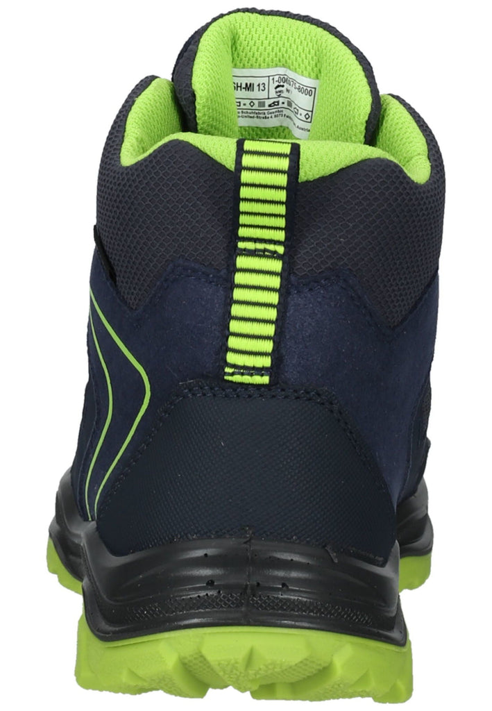 Superfit Stiefelette Lederimitat/Textil Blau/Grün