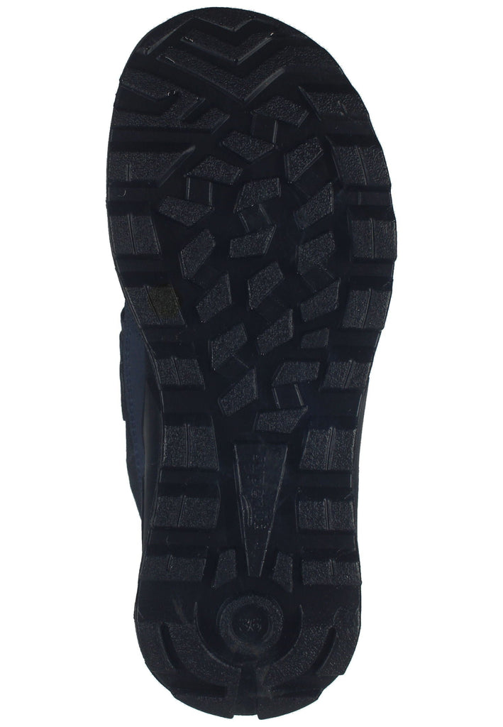 Superfit Stiefelette Lederimitat/Textil Blau/Grün