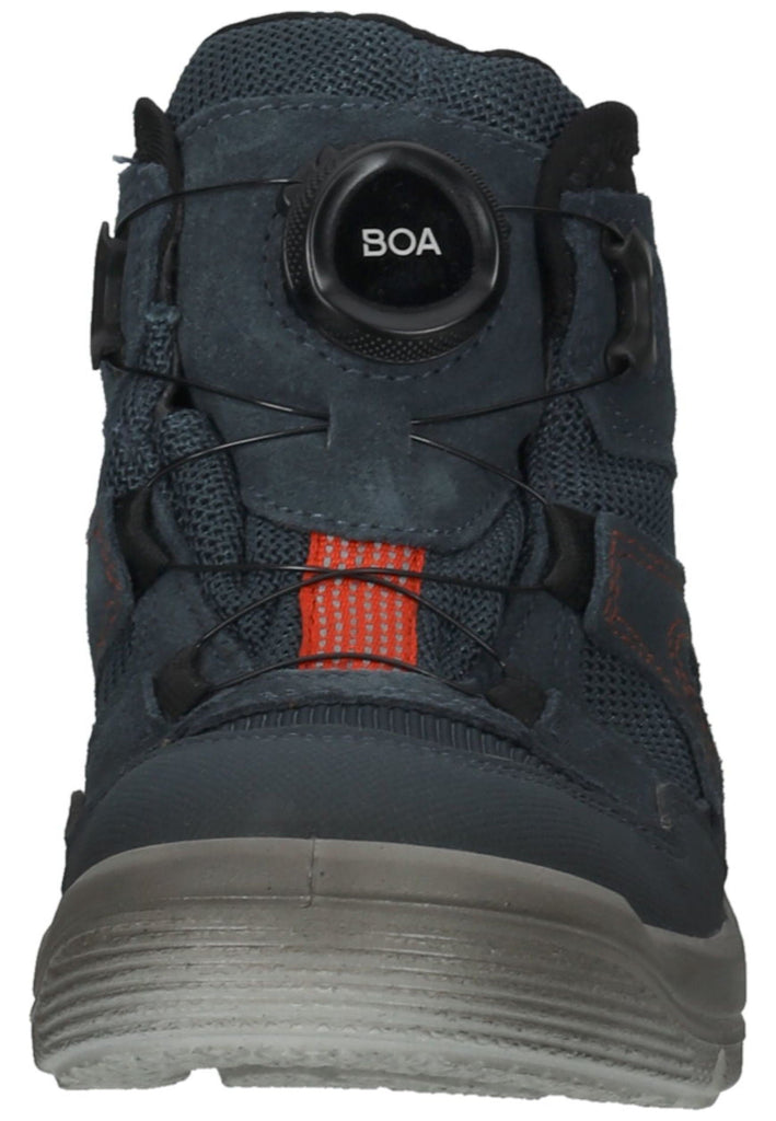 Superfit Stiefelette Lederimitat/Textil Blau/Rot