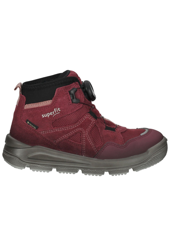 Superfit Stiefelette Lederimitat/Textil Rosa