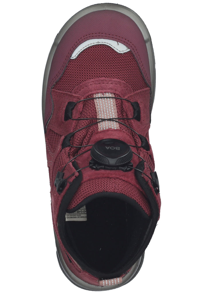 Superfit Stiefelette Lederimitat/Textil Rosa