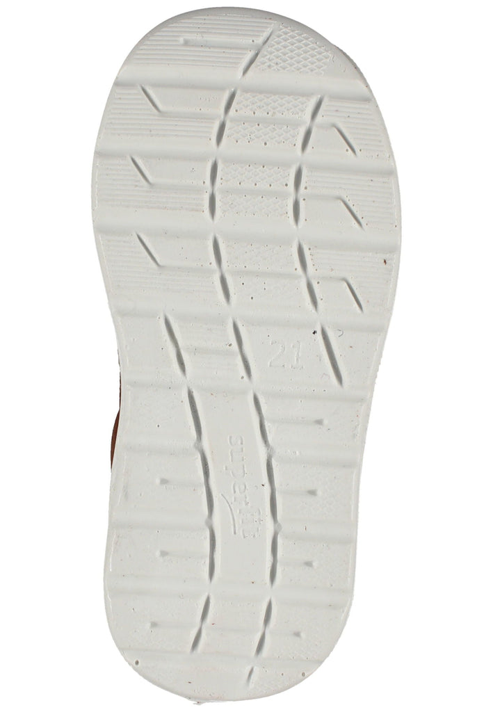 Superfit Stiefelette Nubukleder Braun/Beige