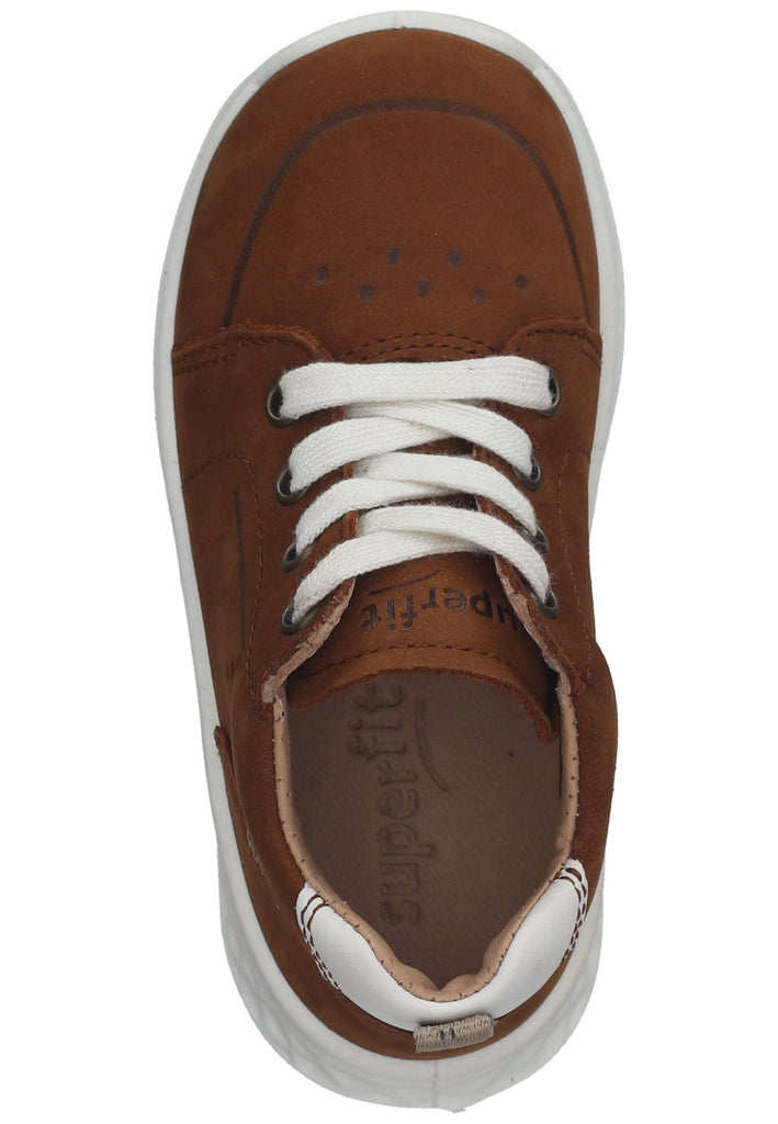 Superfit Stiefelette Nubukleder Braun/Beige