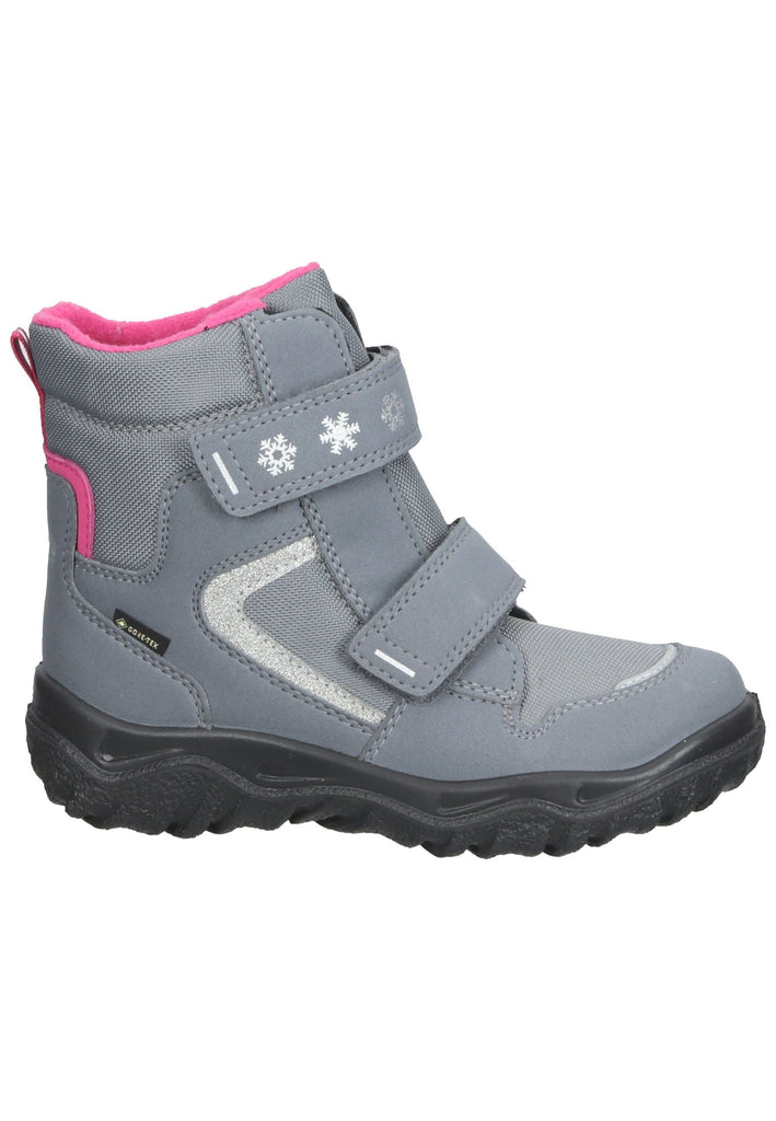 Superfit Stiefelette Synthetik/Textil Grau Warmfutter