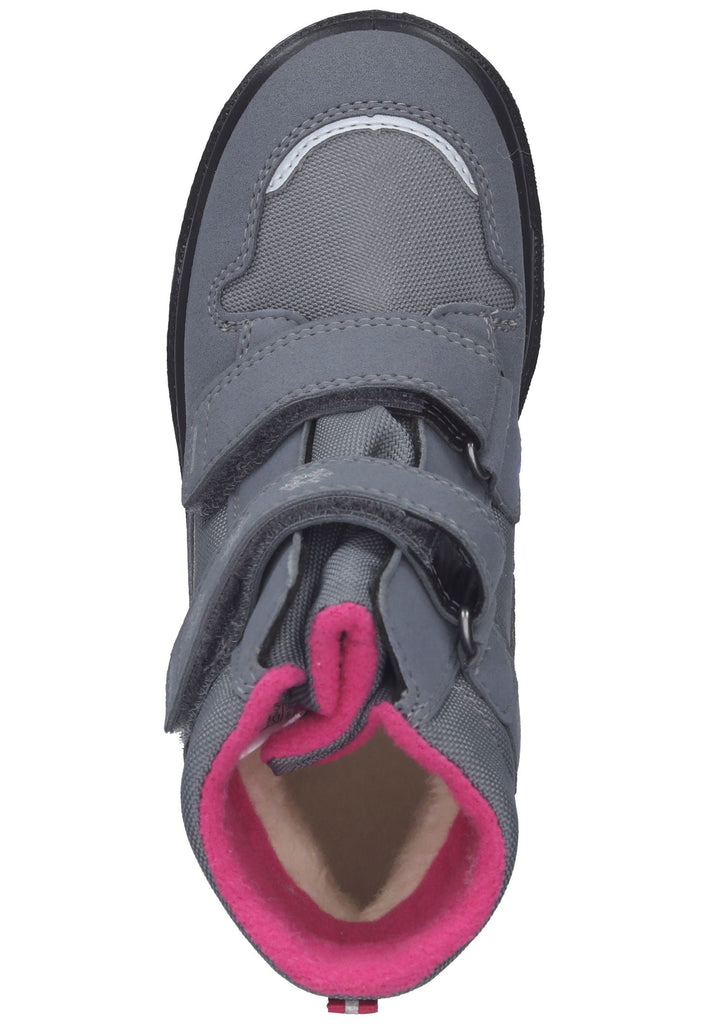 Superfit Stiefelette Synthetik/Textil Grau Warmfutter