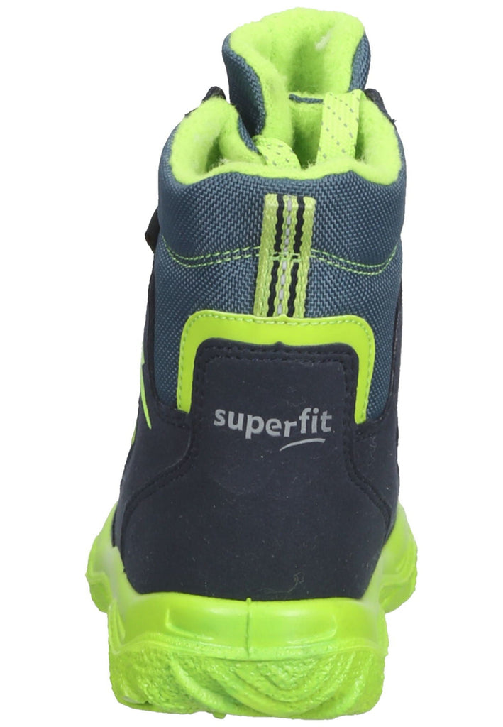 Superfit Stiefelette Textil Blau/Grün