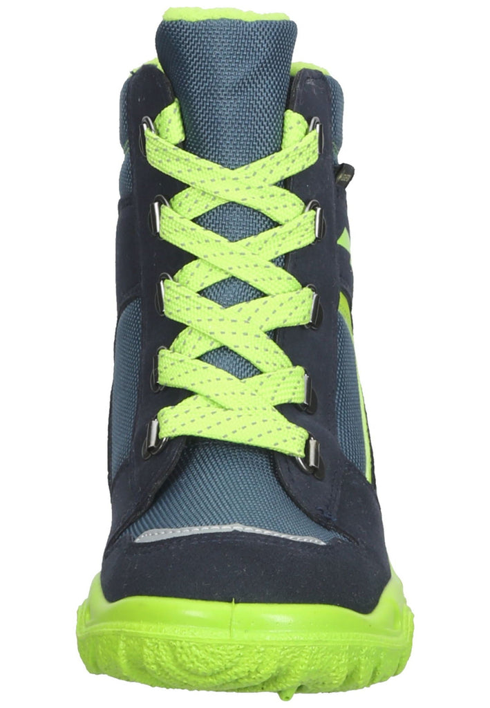 Superfit Stiefelette Textil Blau/Grün