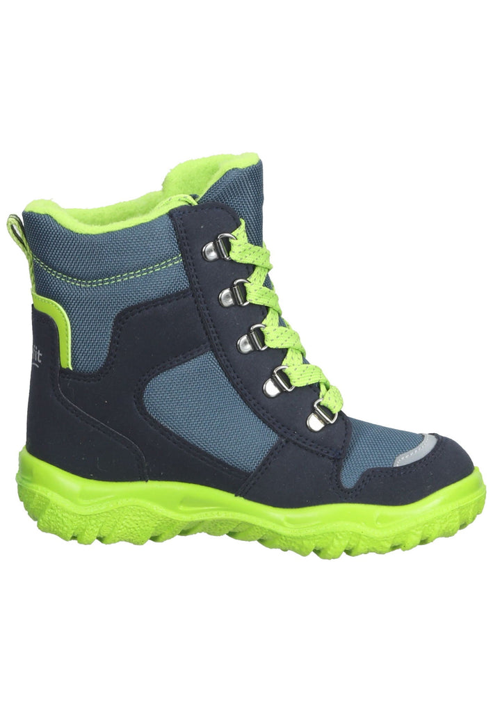 Superfit Stiefelette Textil Blau/Grün