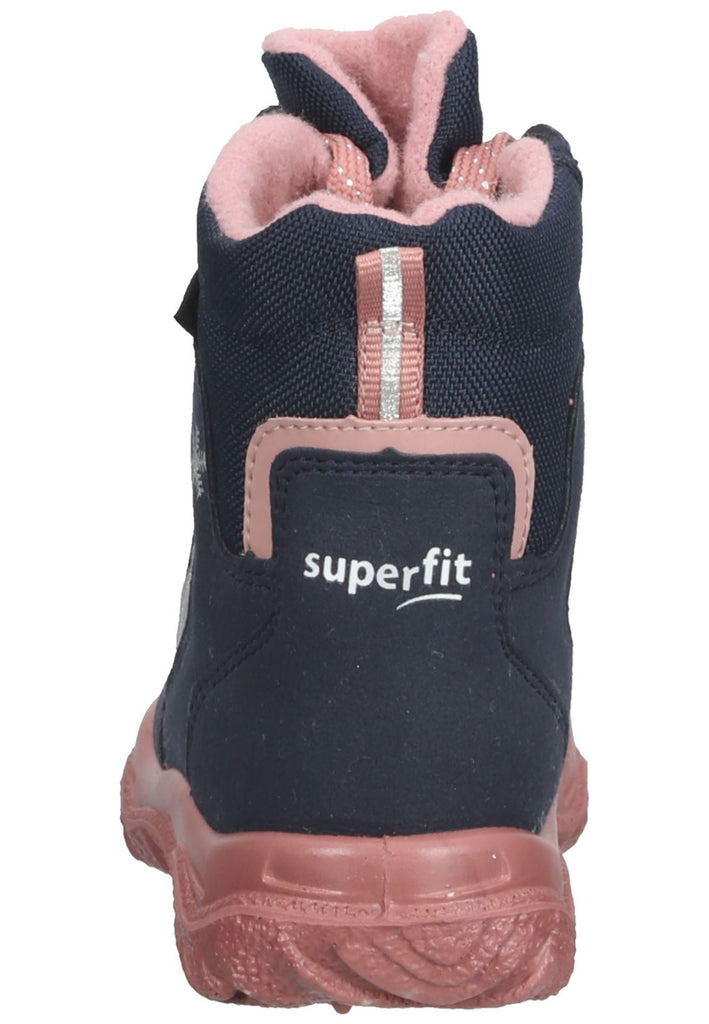 Superfit Stiefelette Textil Blau Warmfutter