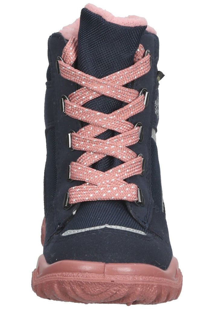 Superfit Stiefelette Textil Blau Warmfutter