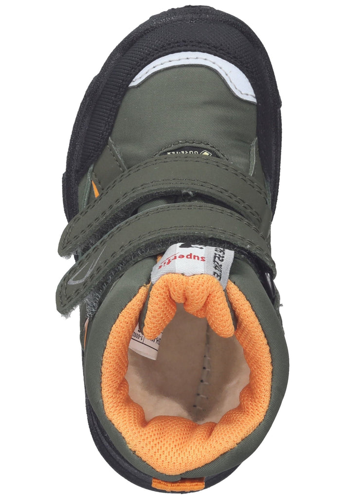 Superfit Stiefelette Textil Grün Warmfutter