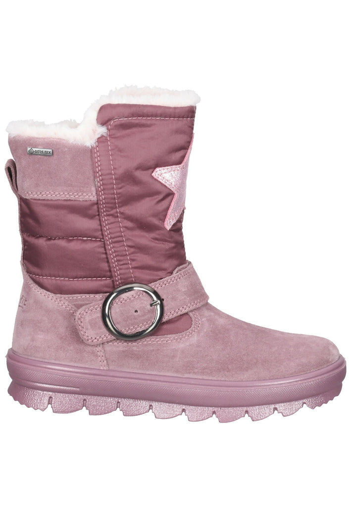 Superfit Stiefelette Textil Lila Warmfutter