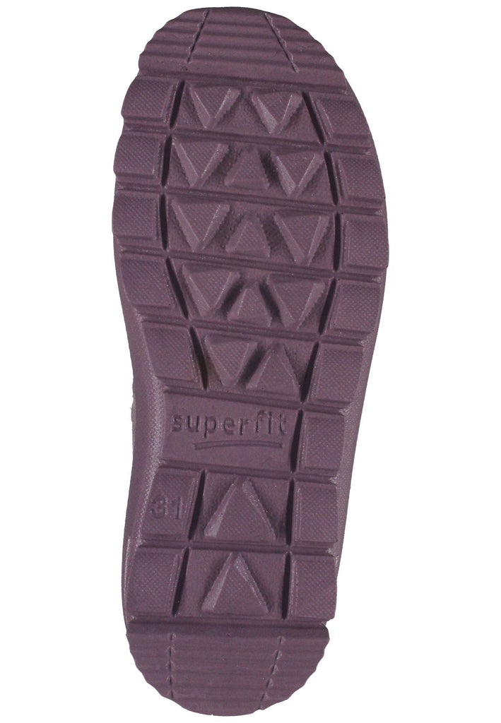 Superfit Stiefelette Textil Lila Warmfutter