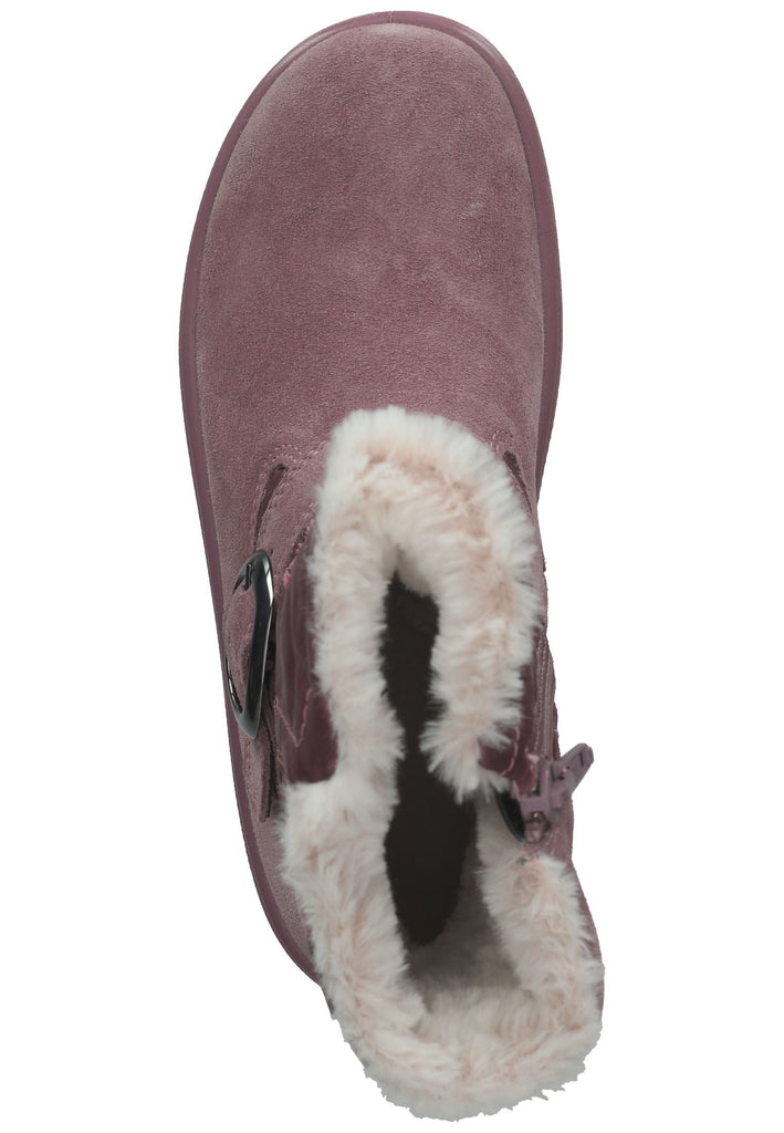 Superfit Stiefelette Textil Lila Warmfutter
