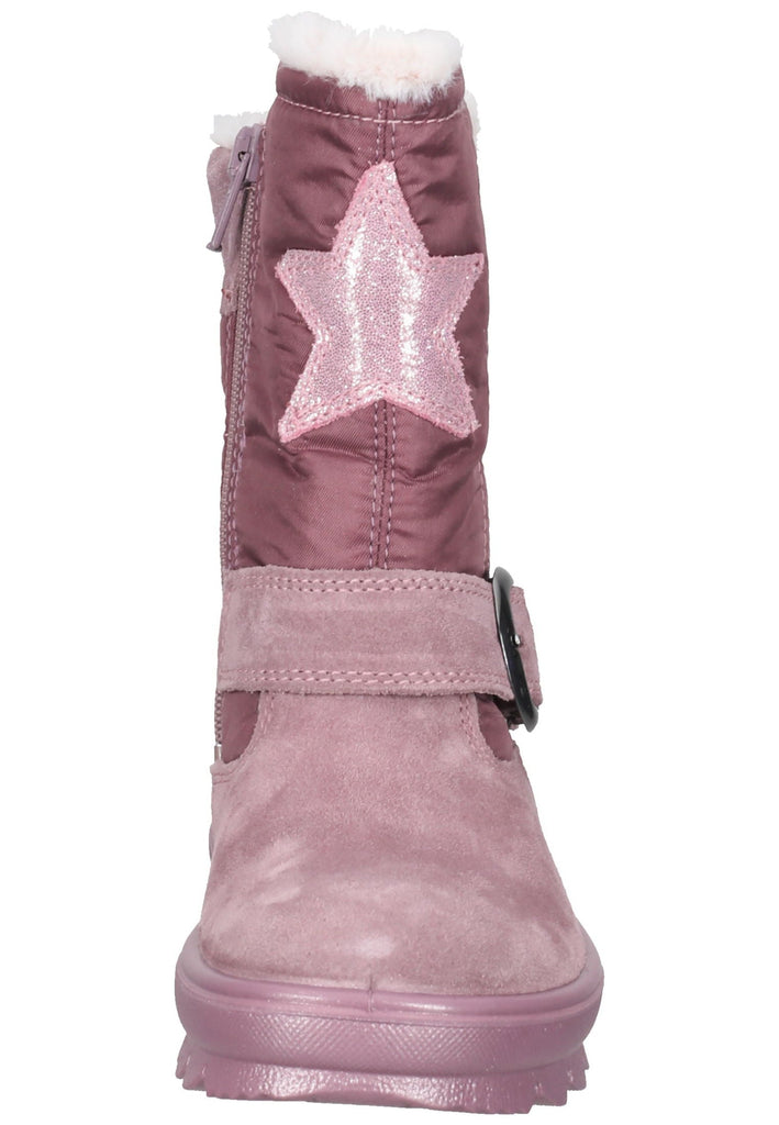 Superfit Stiefelette Textil Lila Warmfutter