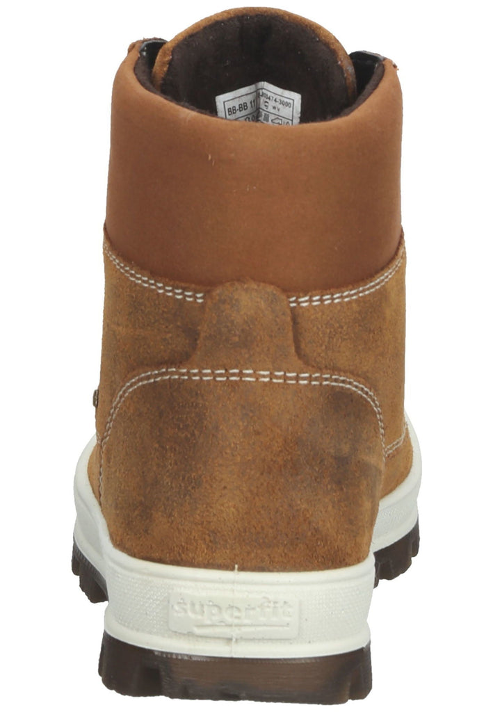 Superfit Stiefelette Veloursleder Braun Warmfutter