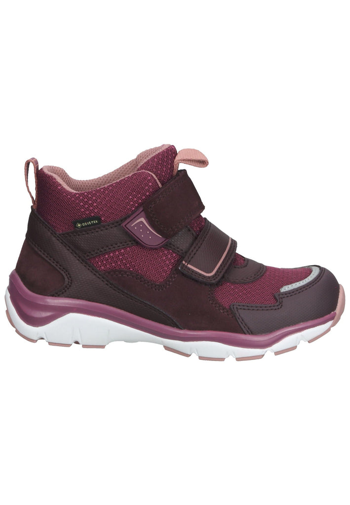 Superfit Stiefelette Veloursleder Rot/Pink