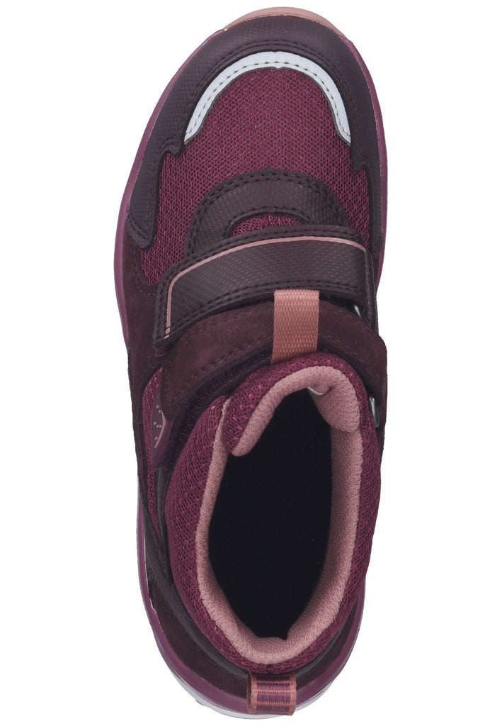 Superfit Stiefelette Veloursleder Rot/Pink