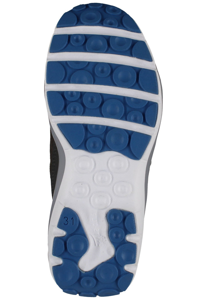 Superfit Stiefelette Veloursleder/Synthetik Grün/Blau