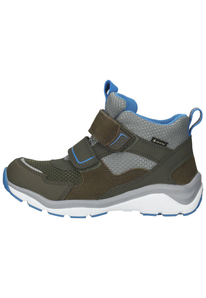 Superfit Stiefelette Veloursleder/Synthetik Grün/Blau