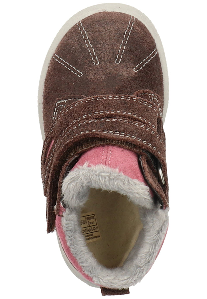 Superfit Stiefelette Veloursleder/Textil Lila