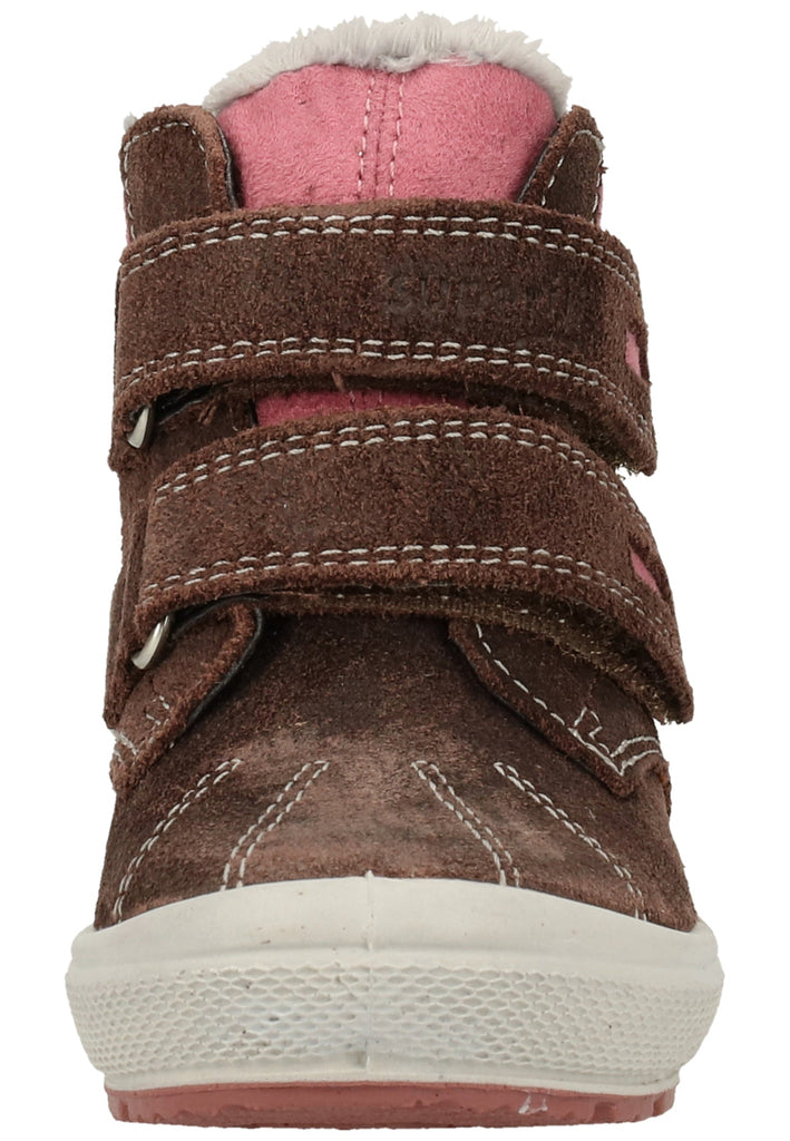 Superfit Stiefelette Veloursleder/Textil Lila