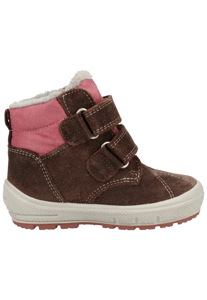 Superfit Stiefelette Veloursleder/Textil Lila