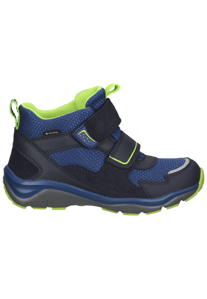 Superfit Stiefelette Veolurs/Textil/Synthetik Blau/Grün