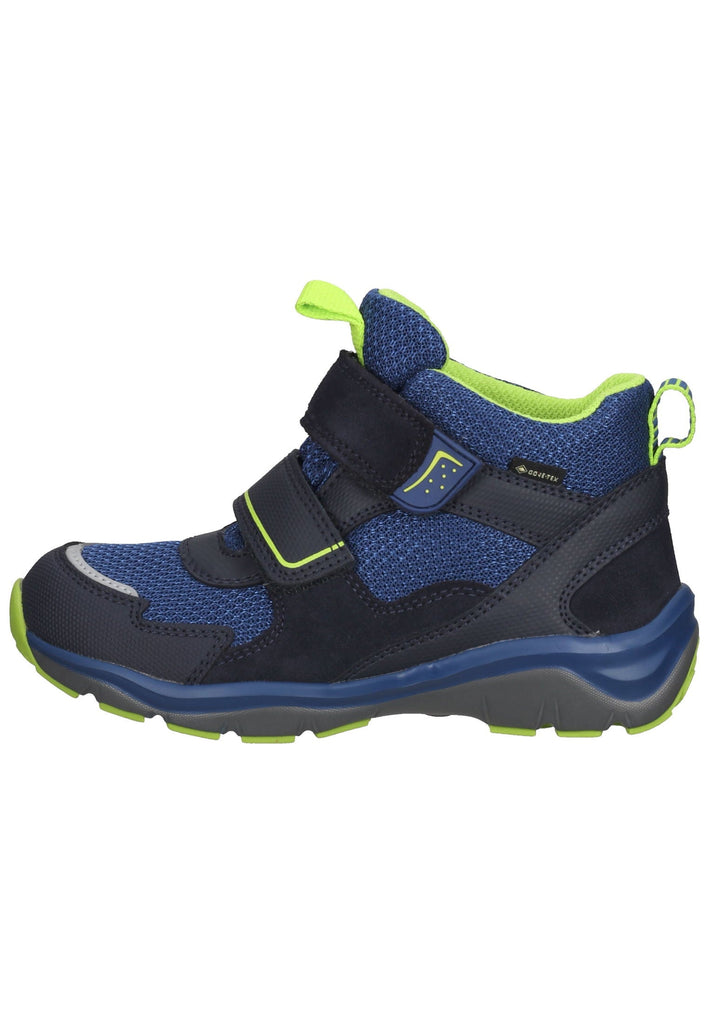 Superfit Stiefelette Veolurs/Textil/Synthetik Blau/Grün