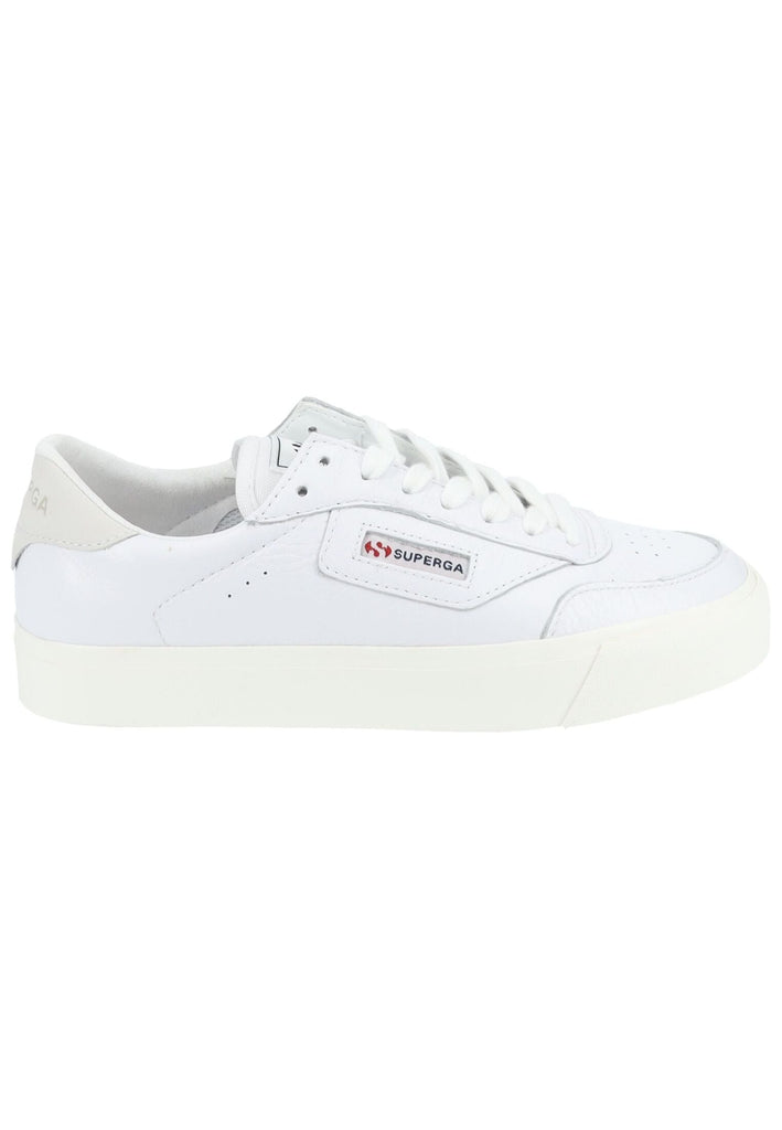 Superga Sneaker Glattleder Weiß