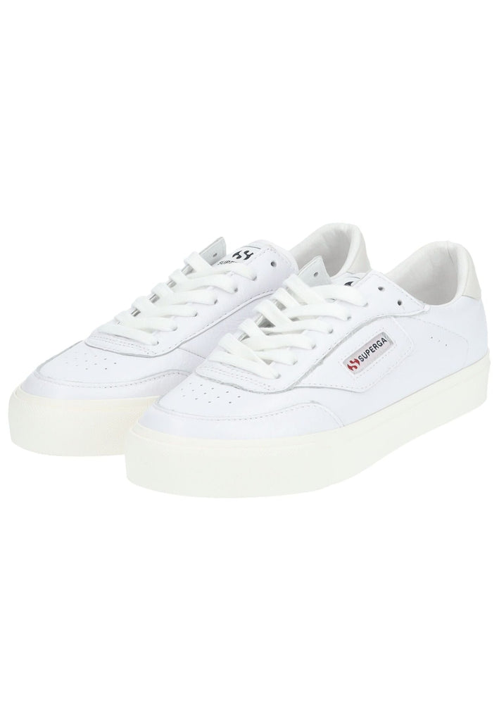 Superga Sneaker Glattleder Weiß