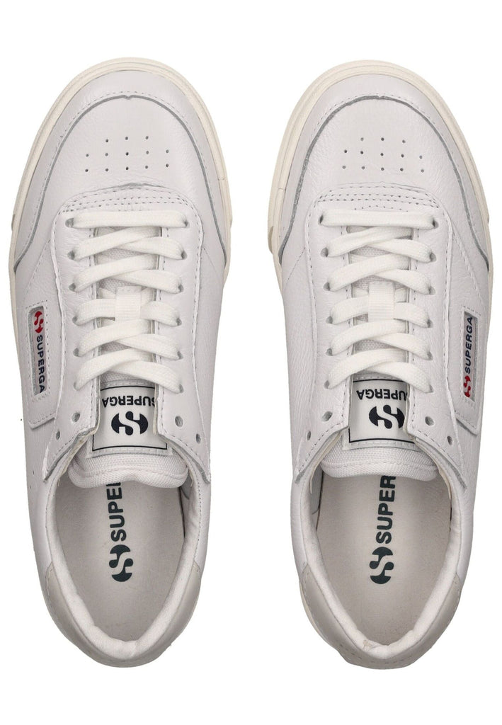 Superga Sneaker Leder Weiß
