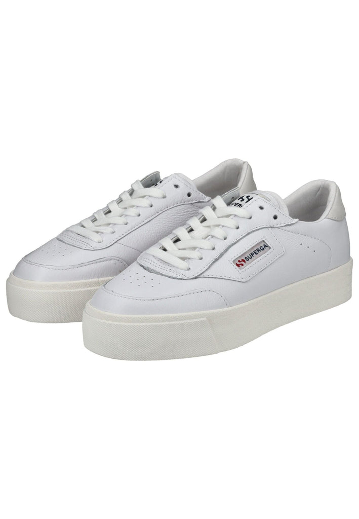 Superga Sneaker Leder Weiß