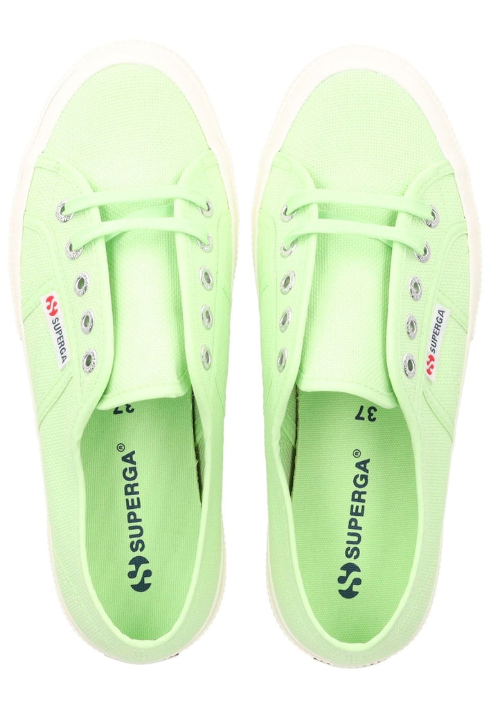 Superga Sneaker Textil Hellgrün