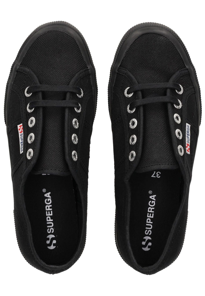 Superga Sneaker Textil Schwarz/Schwarz
