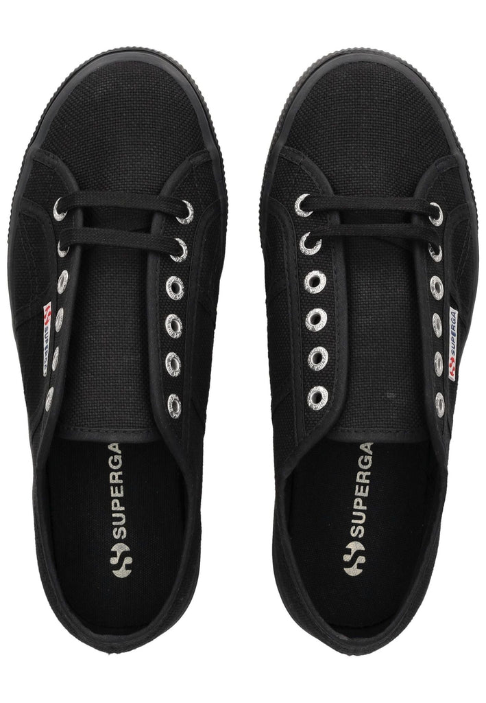 Superga Sneaker Textil Schwarz/Schwarz