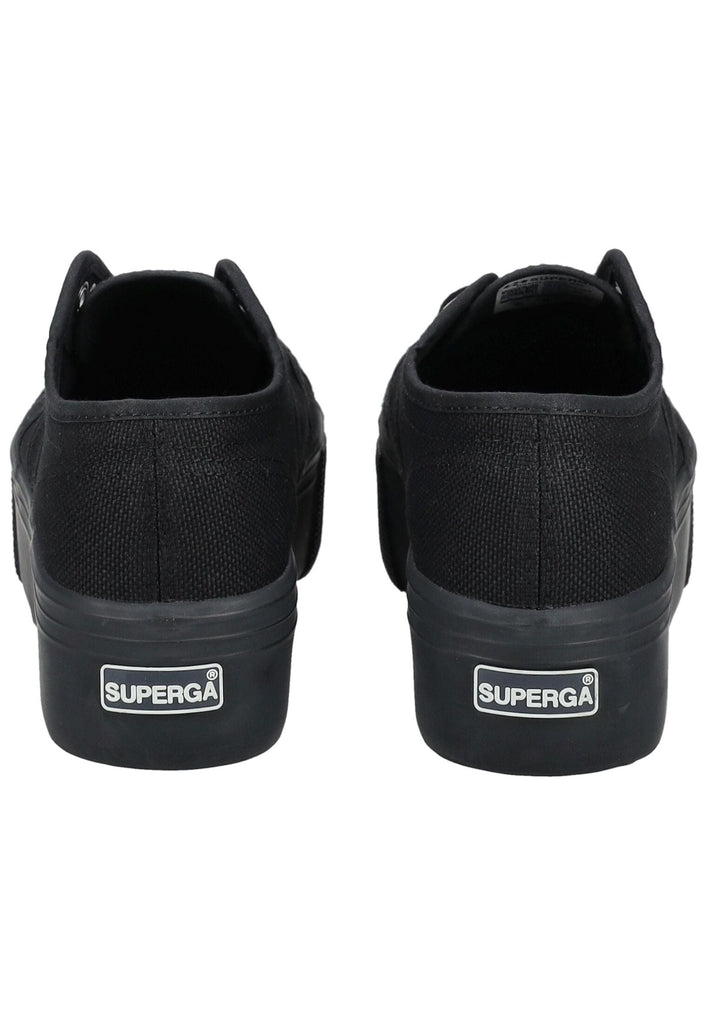 Superga Sneaker Textil Schwarz/Schwarz