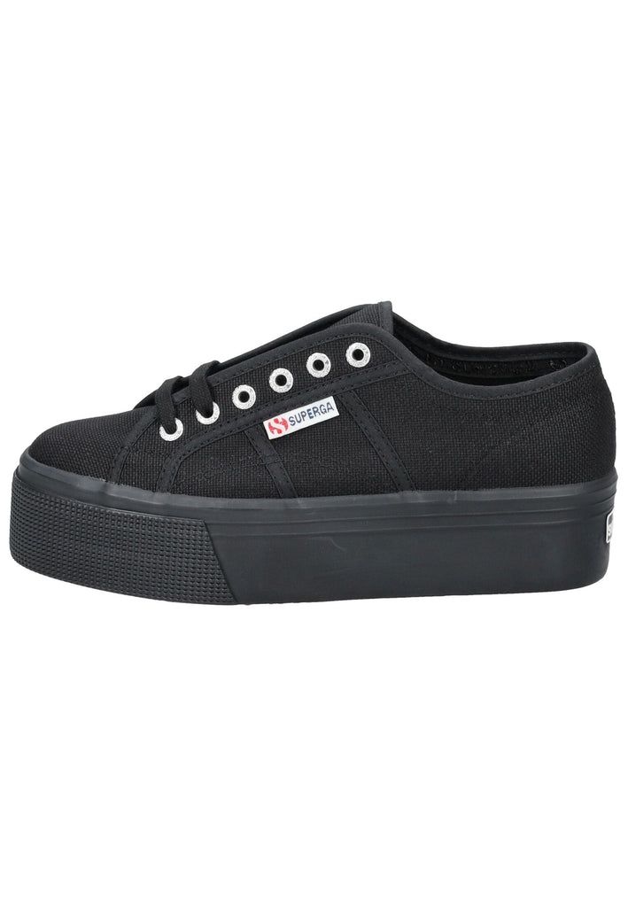 Superga Sneaker Textil Schwarz/Schwarz