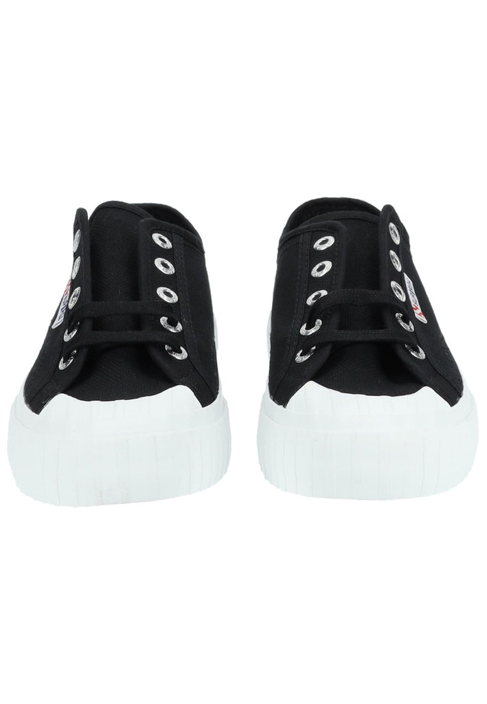 Superga Sneaker Textil Schwarz/Weiß