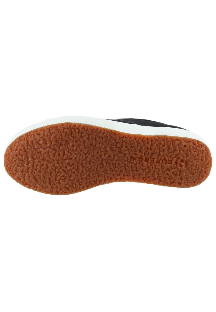 Superga Sneaker Textil Schwarz/Weiß