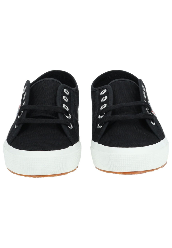 Superga Sneaker Textil Schwarz/Weiß