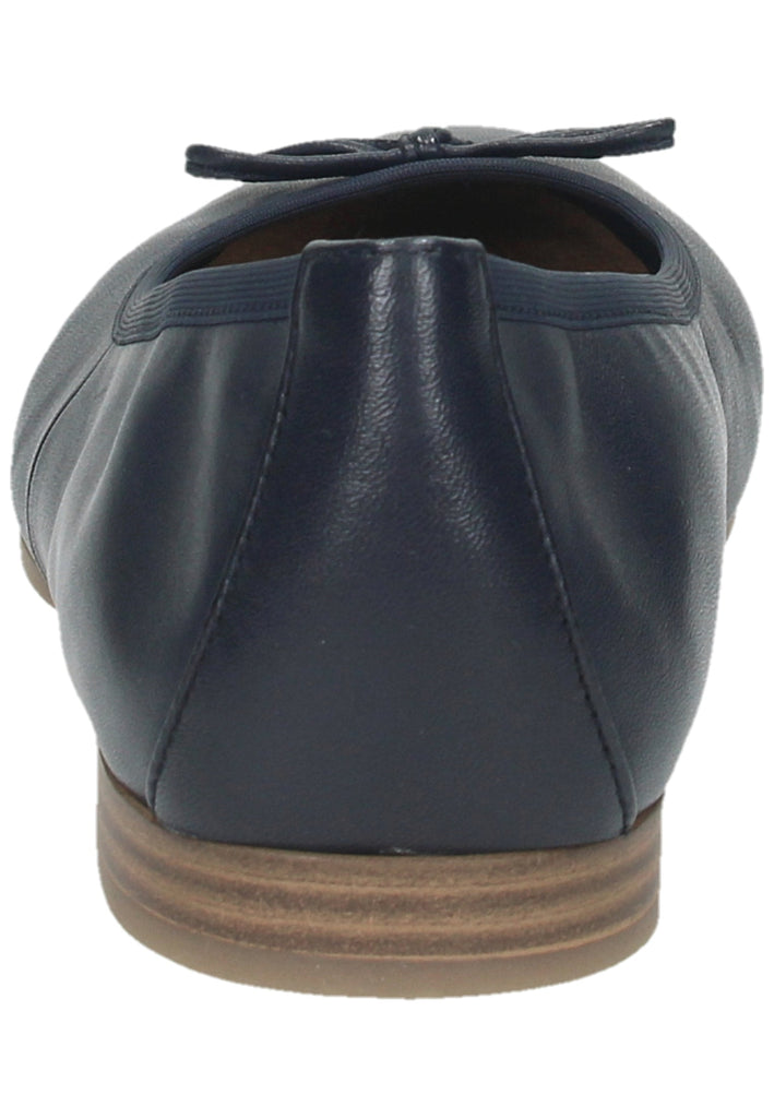 Tamaris Ballerinas Leder Blau